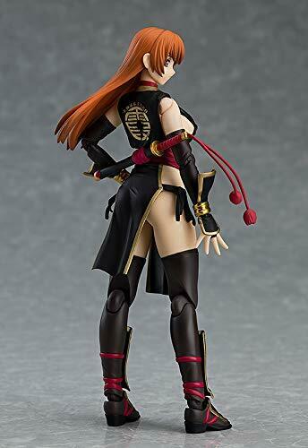 Max Factory figma 382b DEAD OR ALIVE Kasumi: C2 Black Ver. Figure NEW from Japan_2
