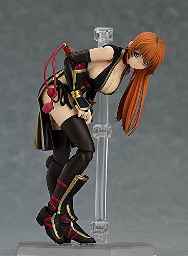 Max Factory figma 382b DEAD OR ALIVE Kasumi: C2 Black Ver. Figure NEW from Japan_3