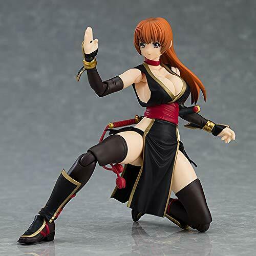 Max Factory figma 382b DEAD OR ALIVE Kasumi: C2 Black Ver. Figure NEW from Japan_5