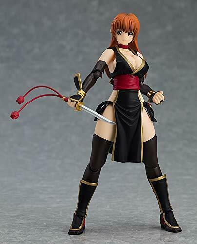 Max Factory figma 382b DEAD OR ALIVE Kasumi: C2 Black Ver. Figure NEW from Japan_6