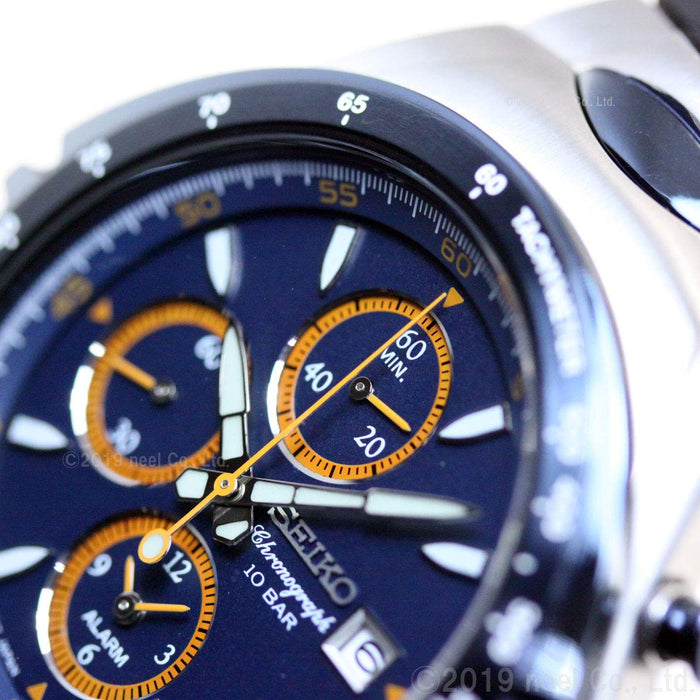 SEIKO Giugiaro Design Mackina Sportiva SNAF85PC Men's Watch Chronograph NEW_9