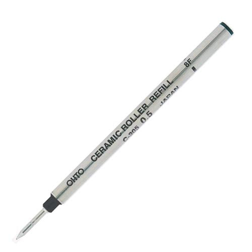 OHTO Water Based Ink Refill C-305 Black 0.5mm for Ceramic Ballpoint Pen Set of 5_1