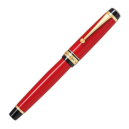 Pilot Fountain Pen Custom 845 Vermilion Lacquer Fine Point 18K Nib FKV-5MR-R-F_1