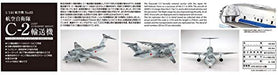 Aoshima Aircraft Series No.3 55083 JASDF C-2 Military Transport 1/144 Scale NEW_7