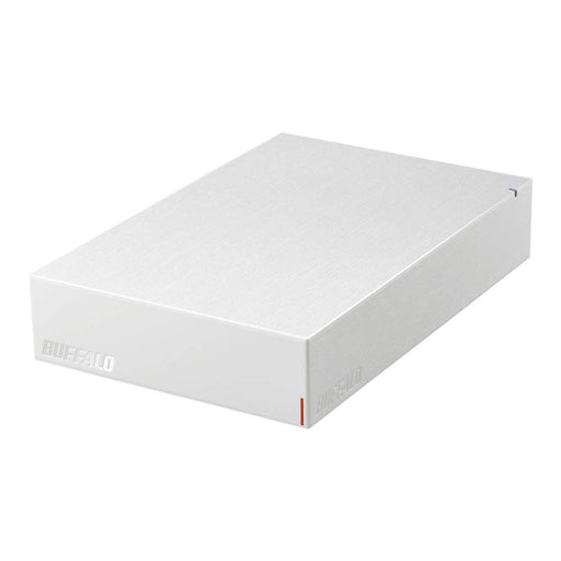 BUFFALO USB3.2 (Gen.1) corresponding external HDD 4TB White HD-LE4U3-WA NEW_1