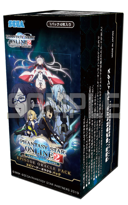 Sega PHANTASY STAR ONLINE 2 TRADING CARD GAME EPISODE ORACLE PACK SGK-0066 BOX_1