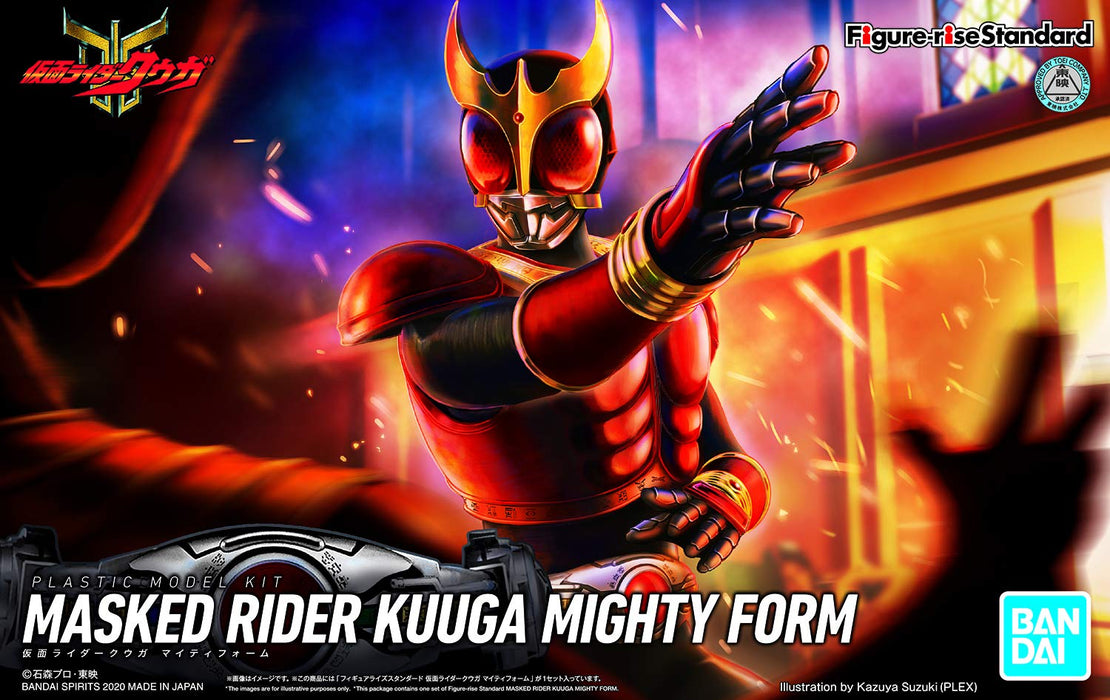 Figure-rise Standard Kamen Rider KUUGA Mighty Form Colored Model Kit BAS5059022_3