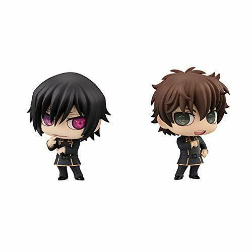 Chimi Mega Buddy Series! Code Geass Lelouch Lamperouge & Suzaku Kururugi Set_1