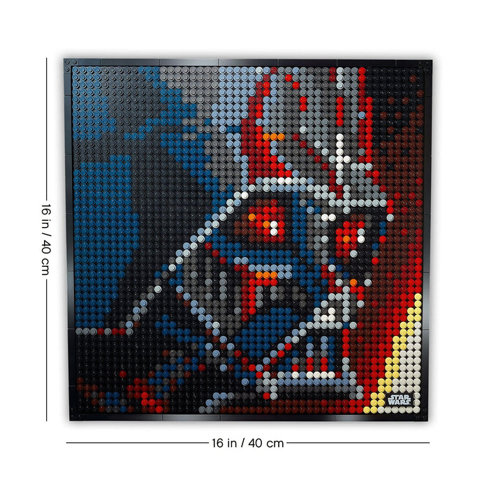 Lego Art Star Wars: Cis 31200 3406 pieces w/ 9 canvas plate, Signature Towel NEW_5