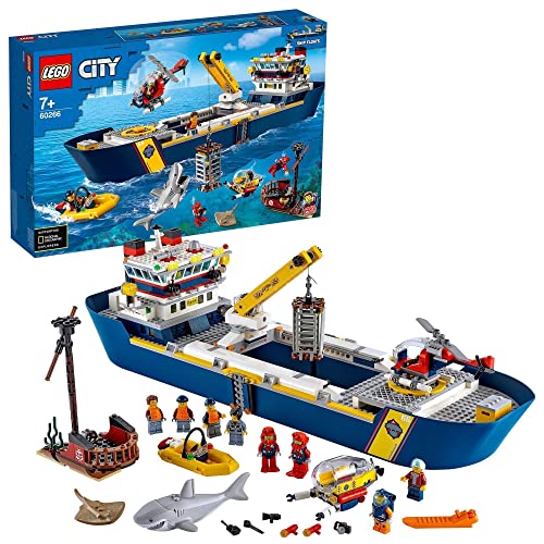 LEGO City Expeditionary Party Undersea Exploration Ship 60266 NEW from Japan_1
