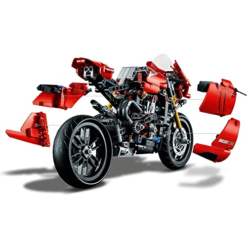 LEGO technique Ducati Panigale V4 R 42107 STEM 646 pieces 2020 model vehicle NEW_3