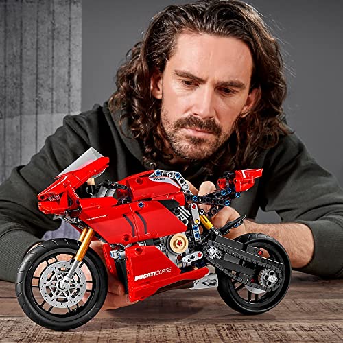 LEGO technique Ducati Panigale V4 R 42107 STEM 646 pieces 2020 model vehicle NEW_6