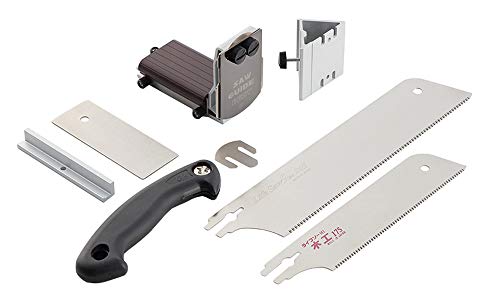 Zetto SAW GUIDE BEST Saw set With a spare blade 265mm/175mm 30107 NEW from Japan_1