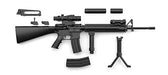 TOMYTEC 1/12 Little Armory LA056 Automatic Rifle M16A4 Type Kit NEW from Japan_2
