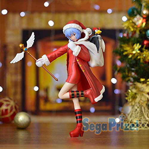 Sega Neon Genesis Evangelion: Rei Ayanami Premium Christmas Figure NEW_1