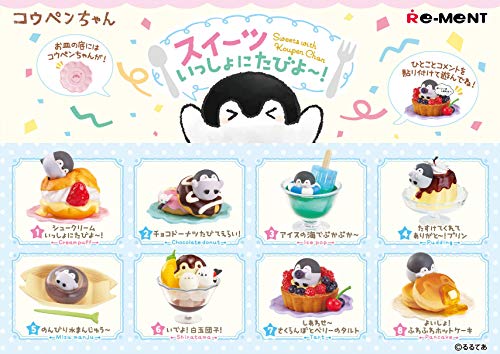 Re-Ment Koupen-chan Sweets eats together travel BOX figure complete 8 set NEW_2