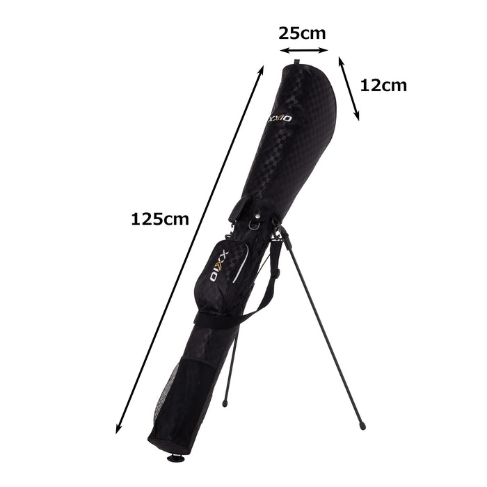 DUNLOP Golf Men's Stand Club Case XXIO 5-6 Clubs 47 inch Black Check GGB-X129C_6