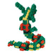 Kawada Nanoblock Pokemon Rayquaza ‎NBPM_064 Game Character 240 pieces 2020 Model_3