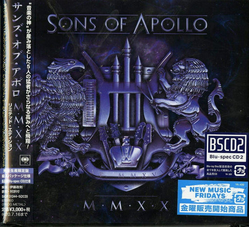 2020 SONS OF APOLLO MMXX JAPAN 2 BLU-SPEC CD SET DIGIPAK SICP-31344 LTD/ED. NEW_1