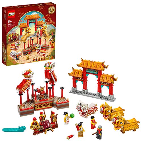 LEGO Asian Festival Lion Dance 80104 882pieces NEW from Japan_1