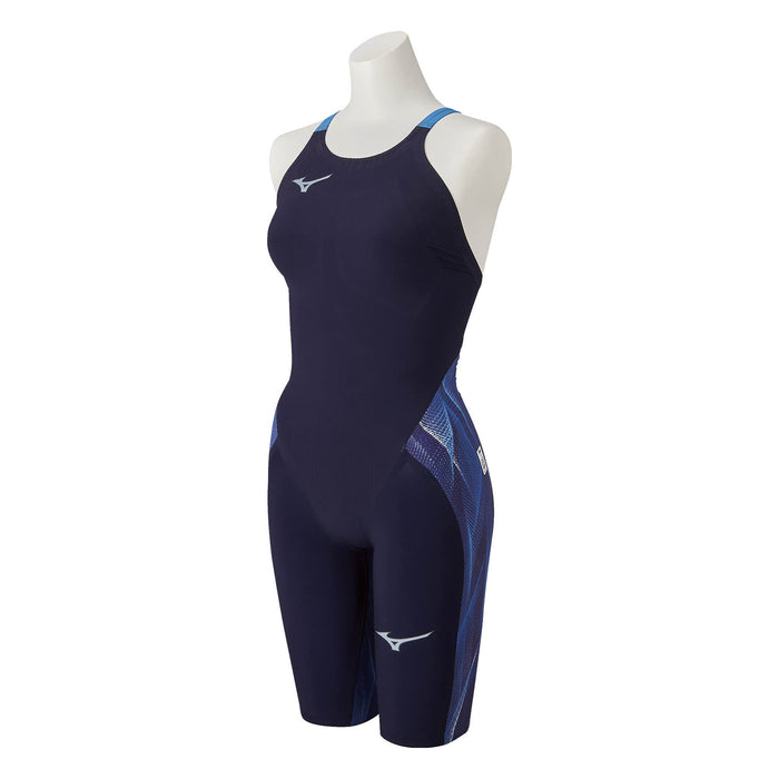 MIZUNO Swimsuit Women GX SONIC V 5 MR FINA N2MG0202 aurora Blue Size M Nylon NEW_4