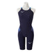 Mizuno N2MG0202 Wome's Swimsuit GX SONIC V MR Half Suit Aurora Blue Size XS NEW_1