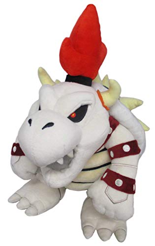 Super Mario All Star Collection Dry Bowser S Stuffed Toy W21xD24xH32cm ‎AC59 NEW_1