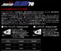 Gan Craft Floating Lure Jointed Claw 70 F #01 Evil Ayu 70mm Gancraft-ayuja70 NEW_2