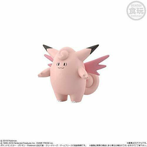 Pokemon scale World Kanto 1/20 figure set Premium Bandai Leaf, Clefable, Gengar_4