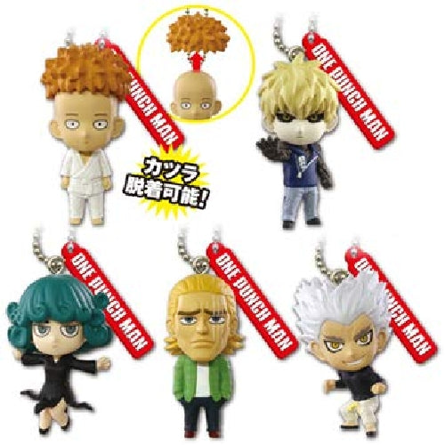 TAKARATOMY A.R.T.S one punch man figure key chain 3 Set of 5 Gashapon ‎540001_1