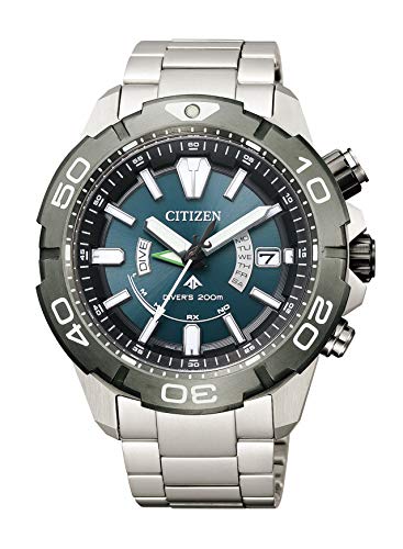 Citizen Promaster Marine AS7145-69L Eco-Drive Titanium Diver 200m Watch NEW_1