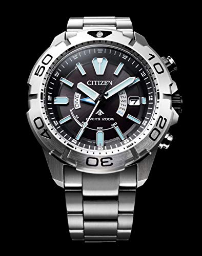 Citizen Promaster Marine AS7141-60E Eco-Drive Titanium Diver 200m Watch NEW_2