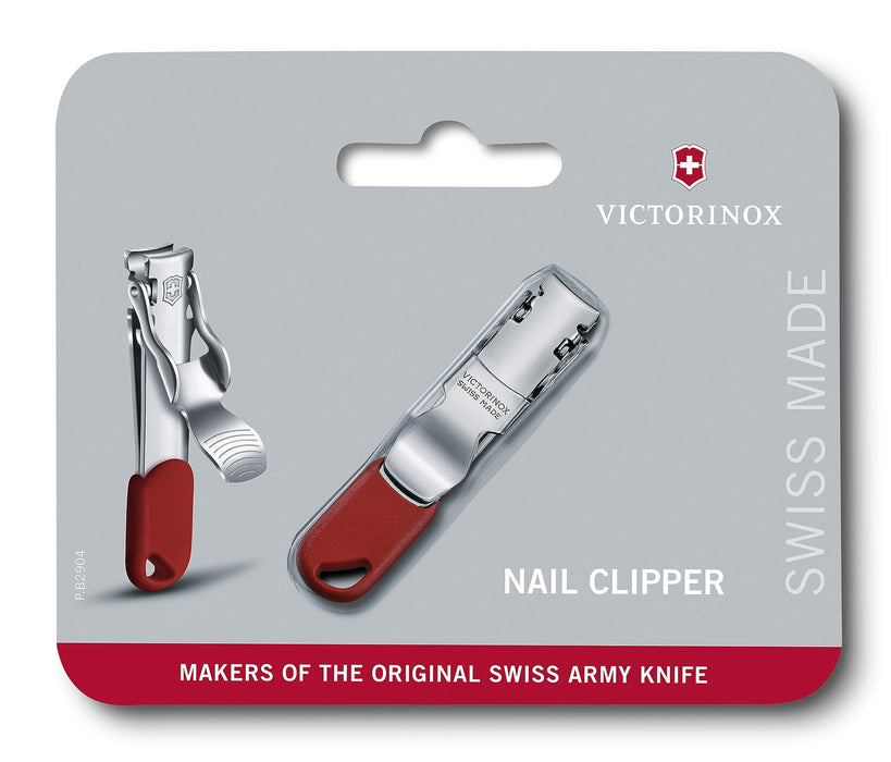 VICTORINOX nail clippers Red Stainless Steel Made in Switzerland 8.2050.B1 NEW_7