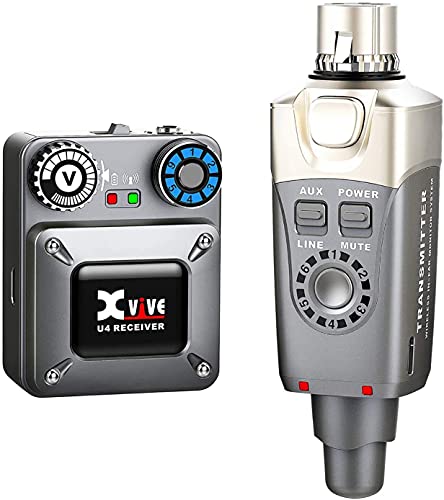 Xvive Audio U4 In-ear monitor wireless system (Receiver, transmitter set) XV-U4_1
