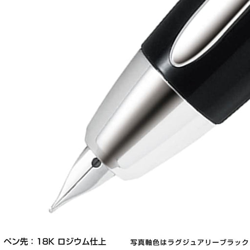 Pilot Fountain Pen Capless LS 18K Fine Point Luxury Black FCLS-35SR-LXBF NEW_2