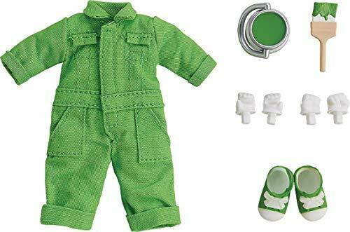 Nendoroid Doll: Outfit Set (Colorful Coveralls - Lime Green) NEW_1
