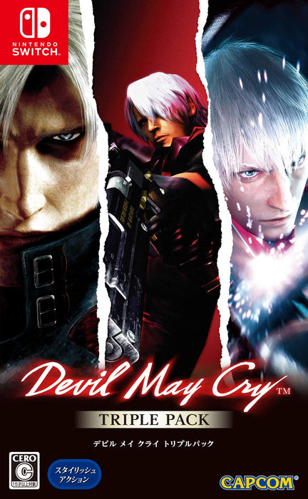 Nintendo Switch Game Software Devil May Cry Triple Pack HAC-B-AS8PA Action NEW_1