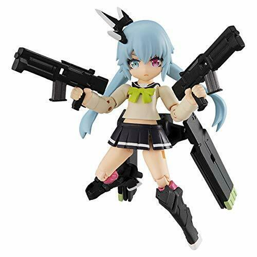 Desktop Army Heavily Armed High School Girls 1st Squad (Set of 3) Figure NEW_4