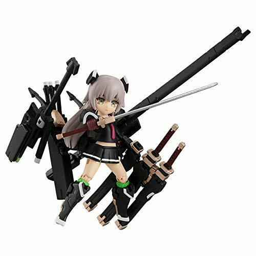 Desktop Army Heavily Armed High School Girls 1st Squad (Set of 3) Figure NEW_5
