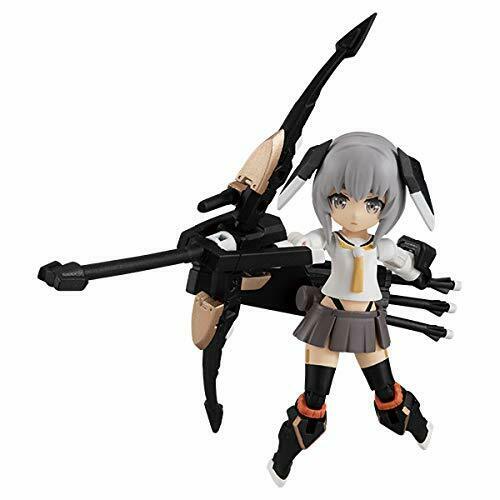 Desktop Army Heavily Armed High School Girls 1st Squad (Set of 3) Figure NEW_6