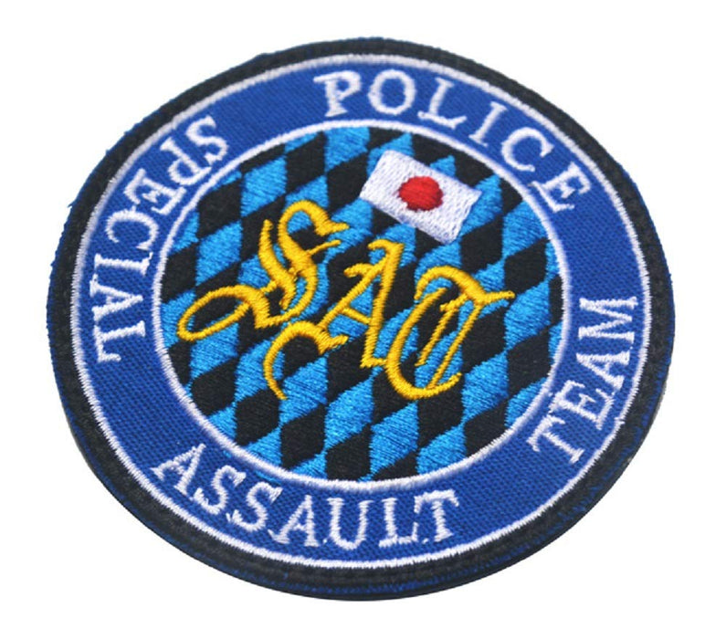 Phoenix Ikki Special Assault Team SAT emblem Patch Round Hook and Loop Type NEW_2