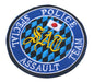 Phoenix Ikki Special Assault Team SAT emblem Patch Round Hook and Loop Type NEW_2