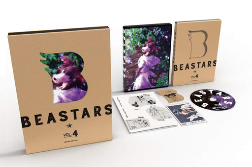BEASTARS Vol.4 First Limited Edition Blu-ray Booklet Card TBR-29244D NEW_2