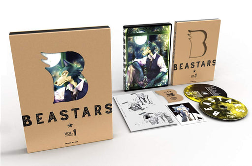 BEASTARS Vol.1 First Limited Edition Blu-ray Soundtrack CD Booklet TBR29241D NEW_2