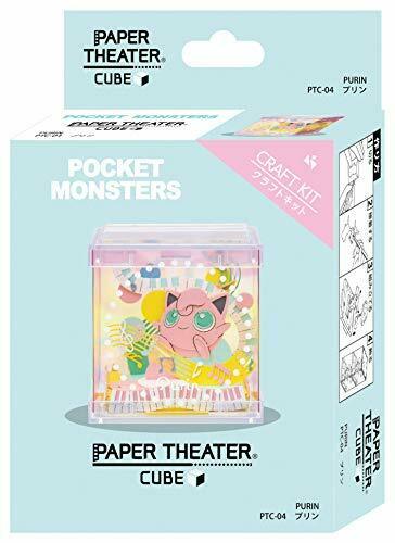 Pokemon paper Theater cube Jigglypuff figure Anime NEW from Japan_1