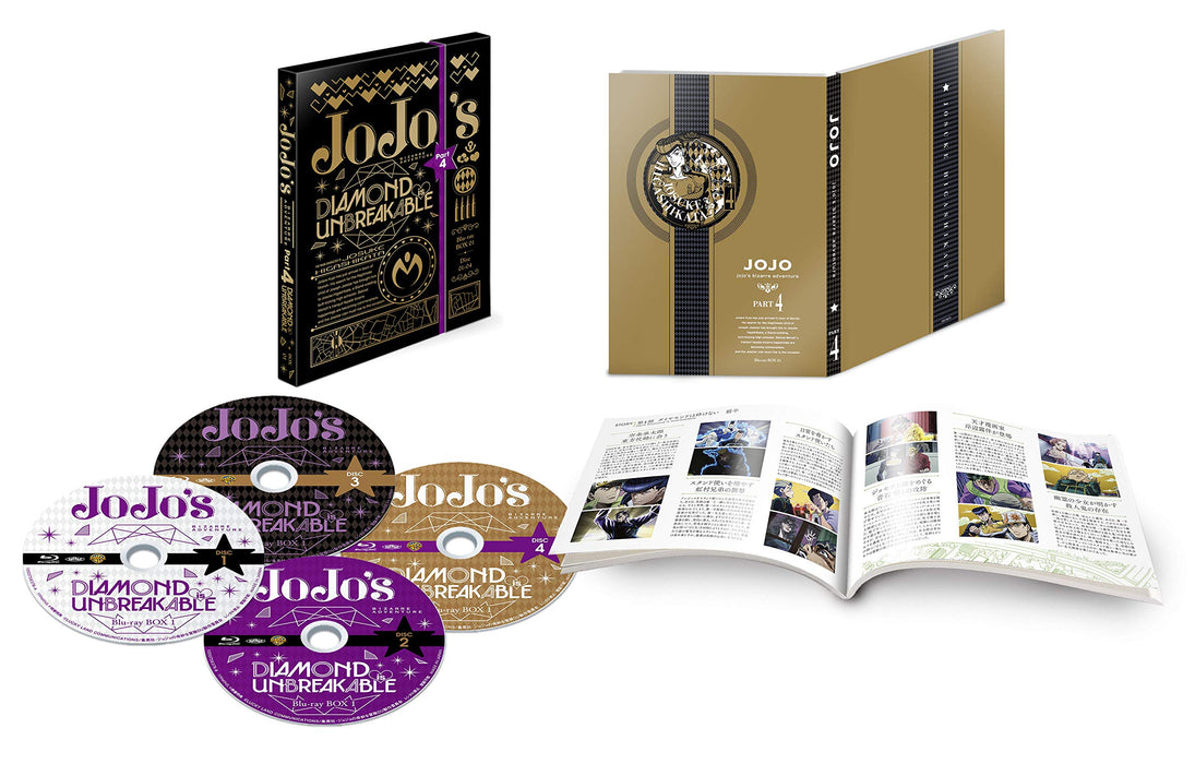 JoJo's Bizarre Adventure Diamond Is Unbreakable Blu-ray Box Vol.1 1000758378 NEW_2