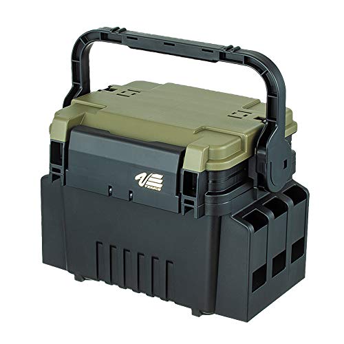 Meiho VS-7055N Tackle Box Green (W313xD233xH231mm) NEW from Japan_1