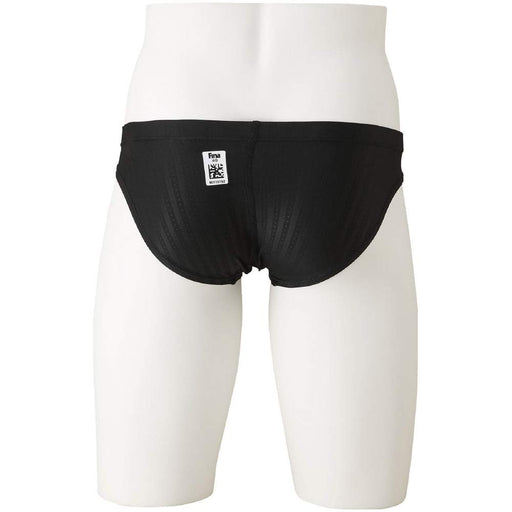 MIZUNO N2MB0023 Men's Swimsuit Stream Ace V Pants Black/Red Size L Polyester NEW_2