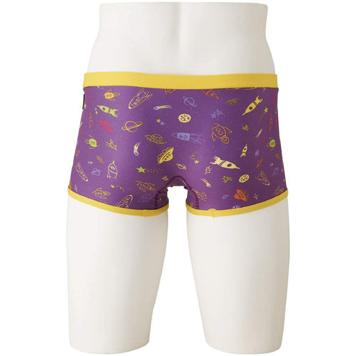 Mizuno N2MB0080 Swimsuit Junior Boy's Short Spats Purple 140 size Polyester NEW_2