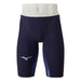 Mizuno N2MB0002 Men's Competition Swimsuit Half Spats Aurora Blue Size 140 NEW_1